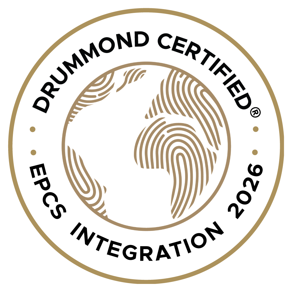 Drummond Certified EPCS Integration 2026 seal — Notive Health 1.0